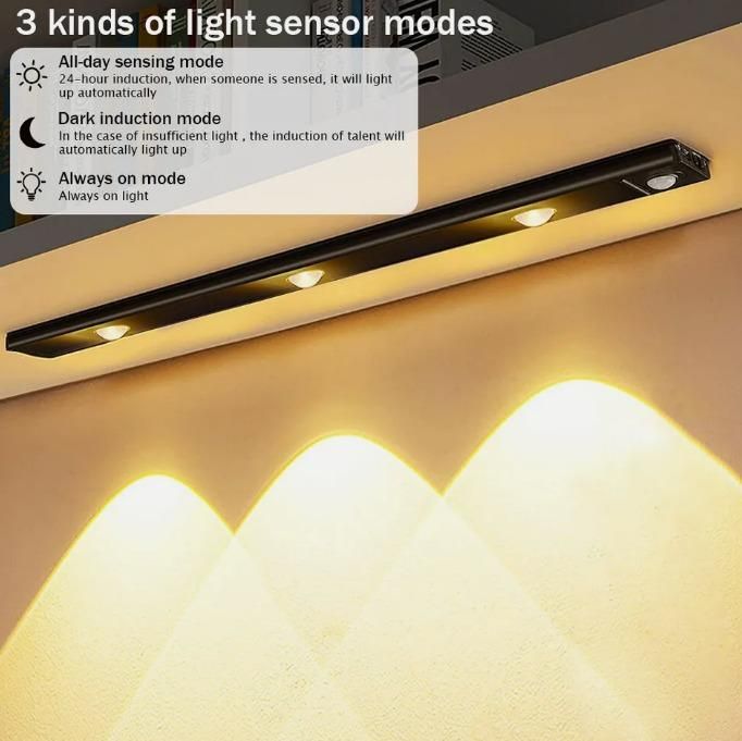 USB Rechargeble LED Motion Sensor for Cabinet
